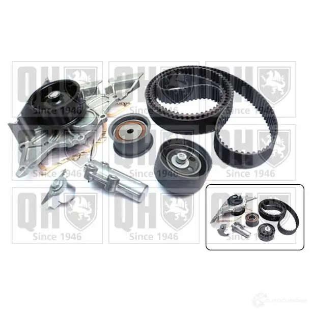 Комплект ремня грм с водяным насосом QUINTON HAZELL EZH4FB M 5050438297928 qbpk6701 659903 - Изображение 1