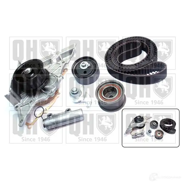 Комплект ремня грм с водяным насосом QUINTON HAZELL KET3RH 2 1200331100 qbpk6690 5050438297935 - Изображение 1