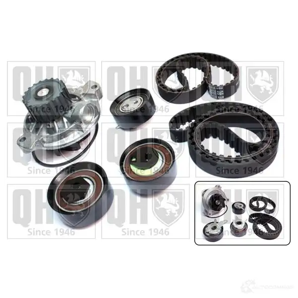 Комплект ремня грм с водяным насосом QUINTON HAZELL 5050438195811 659894 qbpk6500 XW X4EQS изображение 0