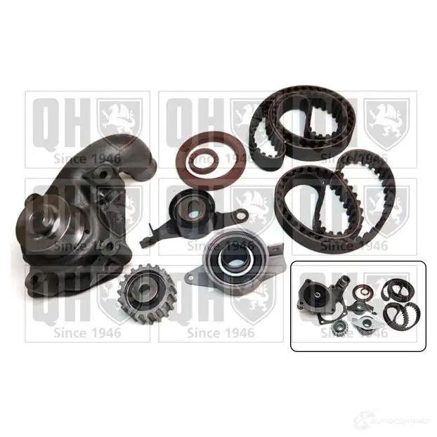 Комплект ремня грм с водяным насосом QUINTON HAZELL 659784 qbpk1571 5050438195101 1 9QTHX8 - Изображение 1
