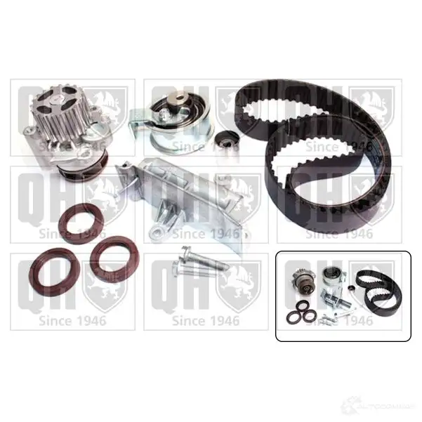 Комплект ремня грм с водяным насосом QUINTON HAZELL EDV 8YTL 659855 5050438195552 qbpk5831 - Изображение 1