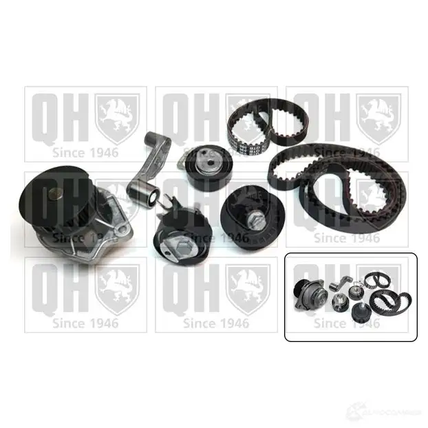 Комплект ремня грм с водяным насосом QUINTON HAZELL 659884 A Q4QG42 5050438195712 qbpk6400 - Изображение 1