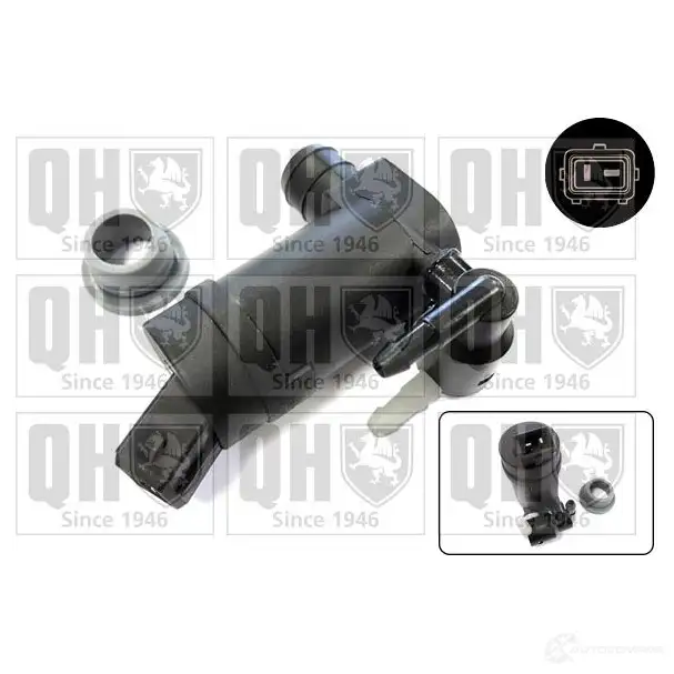 Моторчик омывателя стеклоочистителя QUINTON HAZELL 5050438435726 U 4MDY qwp068 1209842415
