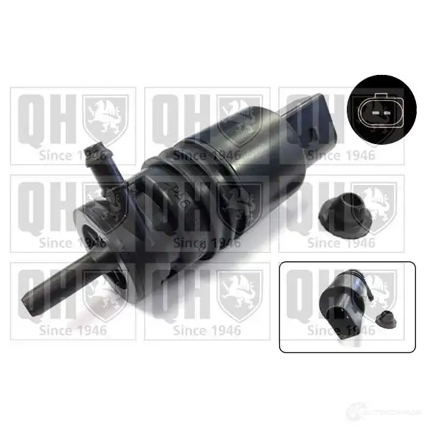 Моторчик омывателя стеклоочистителя QUINTON HAZELL 1209842167 qwp039 KZ 12L1A 5050438435634