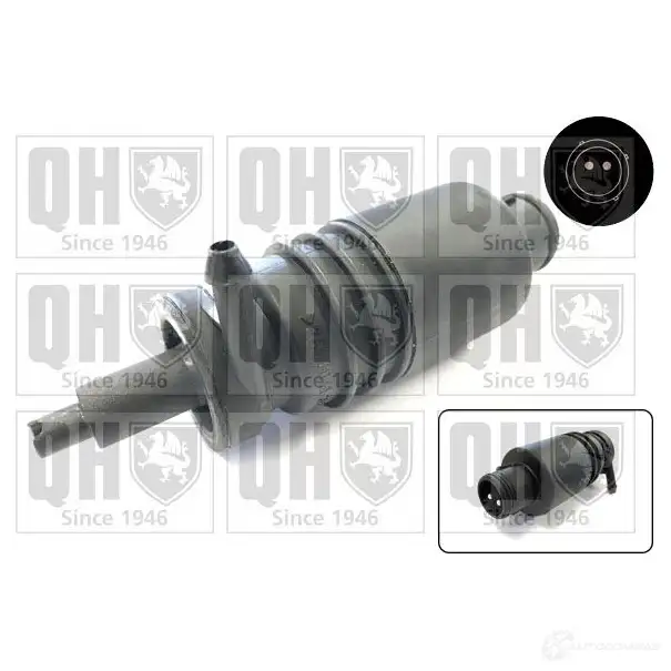 Моторчик омывателя стеклоочистителя QUINTON HAZELL qwp071 5050438435740 HU ERNWE 1209842425 изображение 0