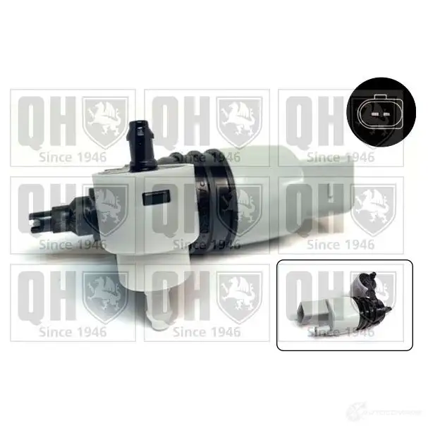 Моторчик омывателя стеклоочистителя QUINTON HAZELL qwp080 EQHF 02 1437923579