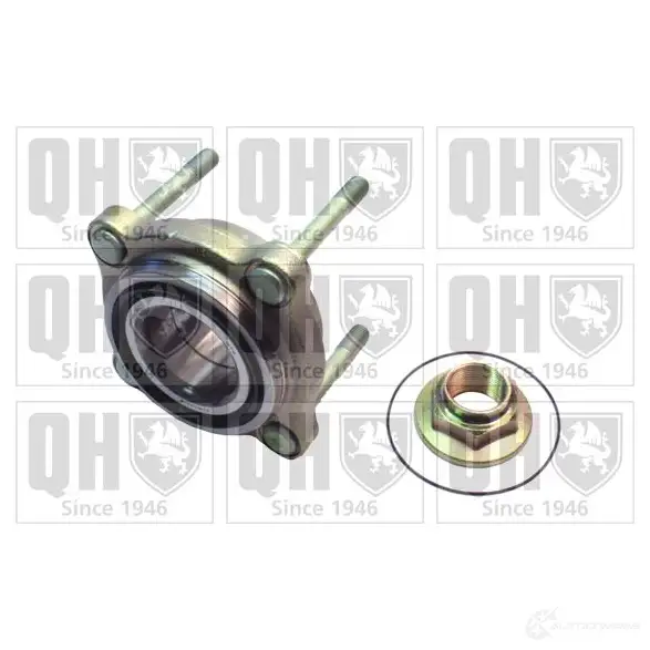 Подшипник ступицы колеса, комплект QUINTON HAZELL 690241 FL2L X 5016593590038 qwb1140