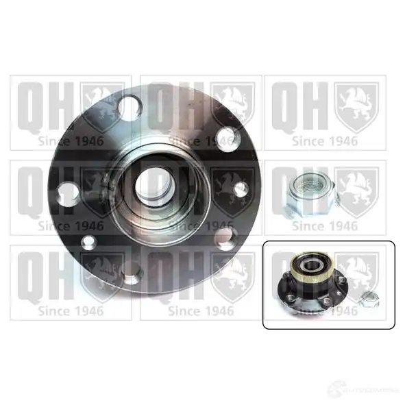Подшипник ступицы колеса, комплект QUINTON HAZELL 690189 L EL7N9 5016593565692 qwb1090