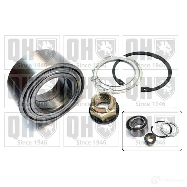 Подшипник ступицы колеса, комплект QUINTON HAZELL 5016593747944 qwb1263 V UZGO 690356