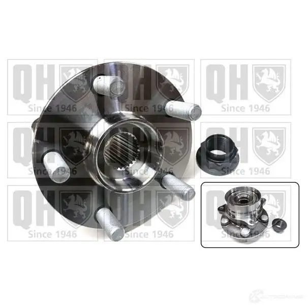 Подшипник ступицы колеса, комплект QUINTON HAZELL FBU 9IR 1437906771 qwb1538