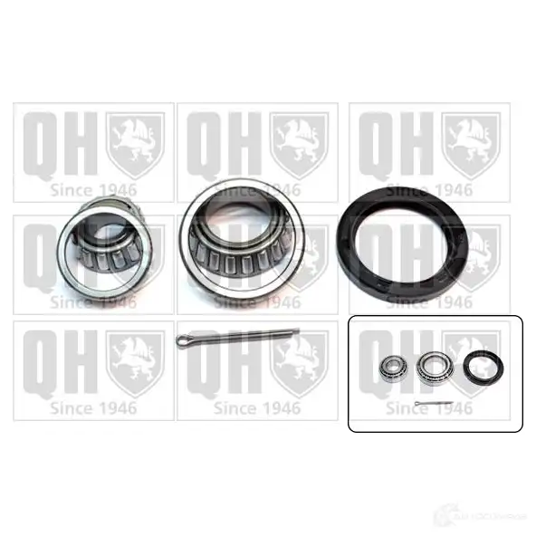 Подшипник ступицы колеса, комплект QUINTON HAZELL qwb136c 5016593108134 690465 OEBT XB