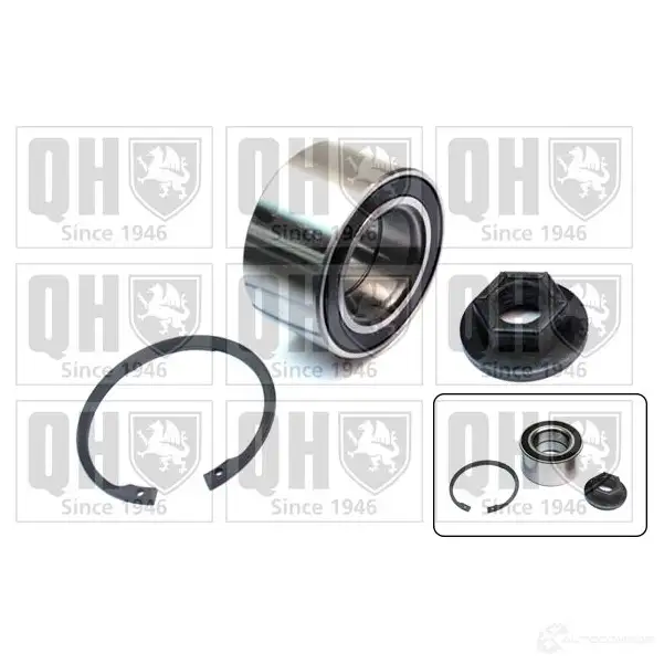 Подшипник ступицы колеса, комплект QUINTON HAZELL qwb1417 HNU6 8N 690510 5050438268614
