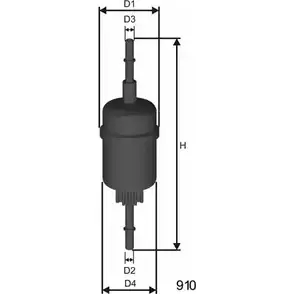 Топливный фильтр MISFAT E 7V7ERK K73BS E844 3399072