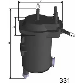 Топливный фильтр MISFAT N4QVWE F121A 3399106 KC 2ZU