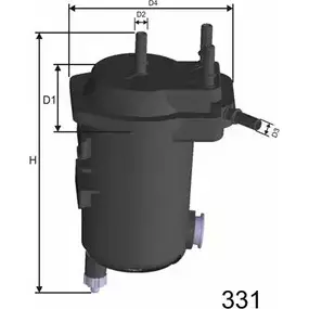 Топливный фильтр MISFAT 3399109 O3425U F123A 96 AG6 изображение 0