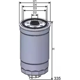 Топливный фильтр MISFAT M351 E2B6KX MR30N C 3399541 изображение 0