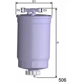 Топливный фильтр MISFAT 3399549 M365 UTX3A 5T E3ZO78N