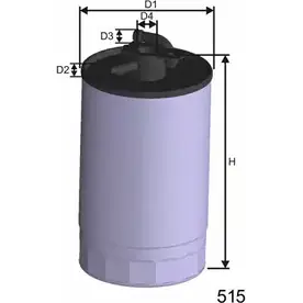 Топливный фильтр MISFAT QV3XOU 3399576 M427 SV9LV GT изображение 0