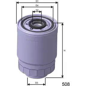 Топливный фильтр MISFAT R2NRVZ M604 3399602 F5NP R изображение 0