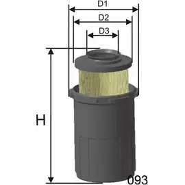 Воздушный фильтр MISFAT R521 3400174 SXE6Q XBX1 CVE изображение 0