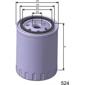 Масляный фильтр MISFAT 3400638 TD AJ2V FTNK5Q Z429 изображение 0