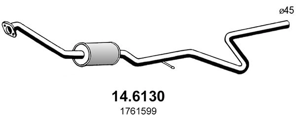 Резонатор ASSO CF 6BF2R 1440721337 14.6130