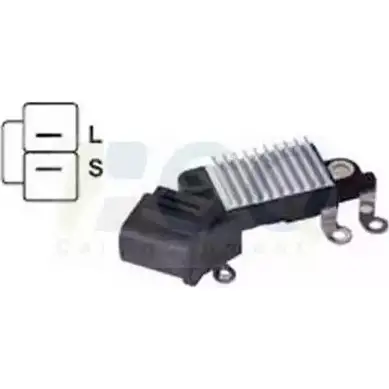 Щетки генератора, с регулятором LAUBER CQ1010151 L CH3P0V 3417133 LP9YZ изображение 0