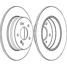 Тормозной диск Wagner 3420373 K825FS KSB7 Z8 WGR0819-1