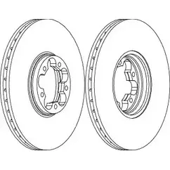 Тормозной диск Wagner A7R 8CK 3420421 WGR1112-1 RVSYRJY