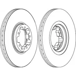 Тормозной диск Wagner WGR1113-1 3420422 9 35BIS MWZLZ0