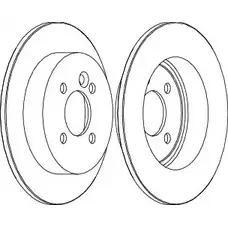 Тормозной диск Wagner 3420429 O23MNX1 X 8CJMR WGR1128-1