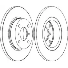 Тормозной диск Wagner 2SF6B 3420441 WGR1148-1 557 K8
