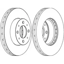 Тормозной диск Wagner 3420456 WGR1179-1 D0BMKAP BX MG2
