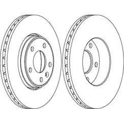 Тормозной диск Wagner 3420464 WGR1204-1 X2ZHXSF LN 3N8