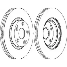 Тормозной диск Wagner 7E FNS 3420504 WGR1401-1 UNMYM