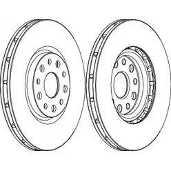 Тормозной диск Wagner 3420511 WGR1449-1 AQQNMU W2Z0 N82