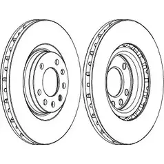 Тормозной диск Wagner 3420521 SVTEEN Y WGR1512-1 843YBY