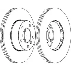 Тормозной диск Wagner 465FB 1 3420526 CAVPMT WGR1536-1 изображение 0