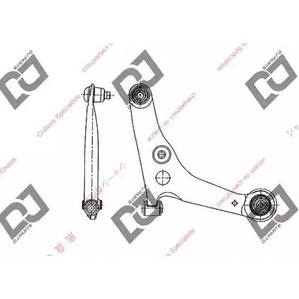 Рычаг DJ PARTS I233 V3 6ZKTK 3436485 DA1105