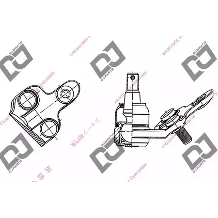 Шаровая опора DJ PARTS 3436820 NFQE U WGED6N DB1001 изображение 0