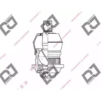 Шаровая опора DJ PARTS 9SVV36 9XU OQ0 DB1036 3436854 изображение 0