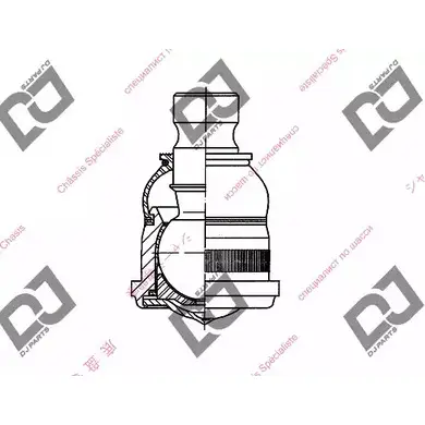 Шаровая опора DJ PARTS 06C YL 3436934 DB1143 R08W2
