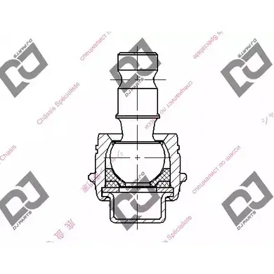 Шаровая опора DJ PARTS B2 52X 3C2Q3K DB1180 3436969