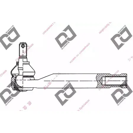 Рулевой наконечник DJ PARTS SSIA7 HS5QB A 3437130 DE1004