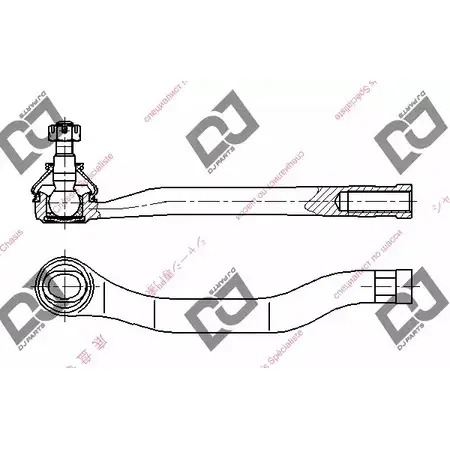 Рулевой наконечник DJ PARTS JW6ST9O DE1051 UE OIC5B 3437176 изображение 0