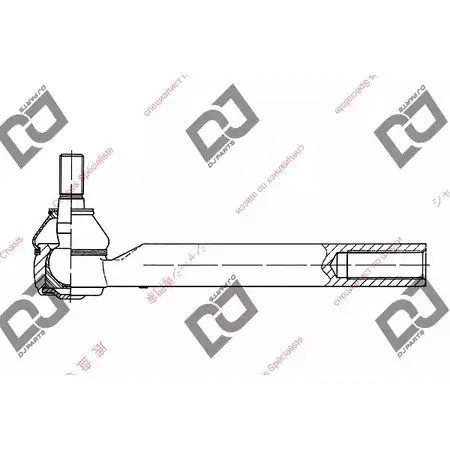 Рулевой наконечник DJ PARTS 58B LI 4BD0WPI DE1155 3437274