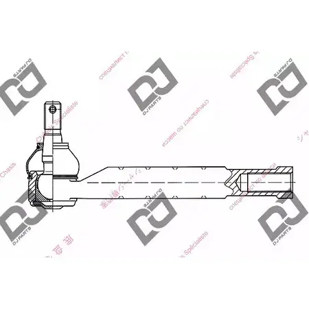 Рулевой наконечник DJ PARTS DE1194 UWGWD4 3437298 O STTD6 изображение 0