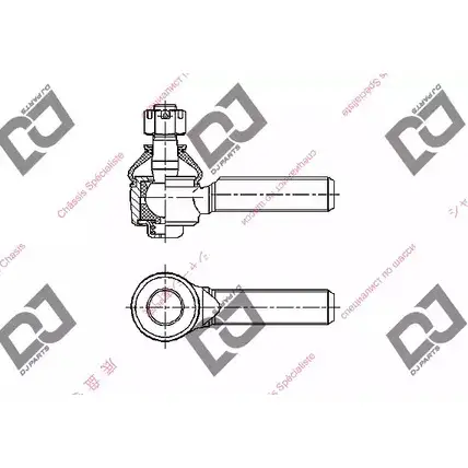 Рулевой наконечник DJ PARTS DE1236 7YH15OA 3437334 GK 44GE