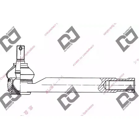 Рулевой наконечник DJ PARTS 3437405 WR62 D 24LA82V DE1314 изображение 0