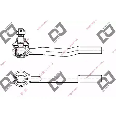 Рулевой наконечник DJ PARTS T21 FWUO DE1347 3437432 G0KFM